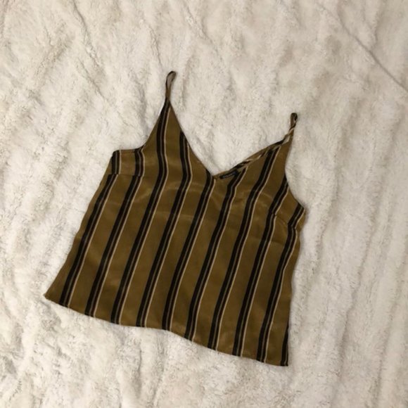 Dynamite V-Neck Satin Camisole - New with Tags - Picture 2 of 5